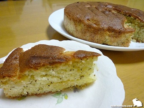 リンゴと紅茶のパウンドケーキ