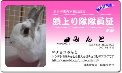 頭上り隊-みんと