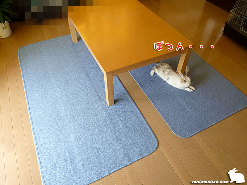 ぽつんと・・・